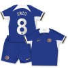 Original Trikotsatz Chelsea Enzo 8 Heimtrikot 2023-24 Für Kinder